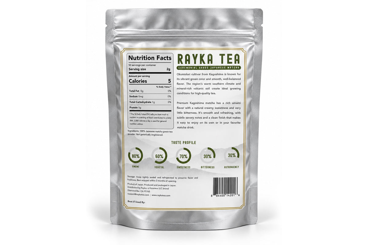 Okumidori Matcha from Rayka Tea
